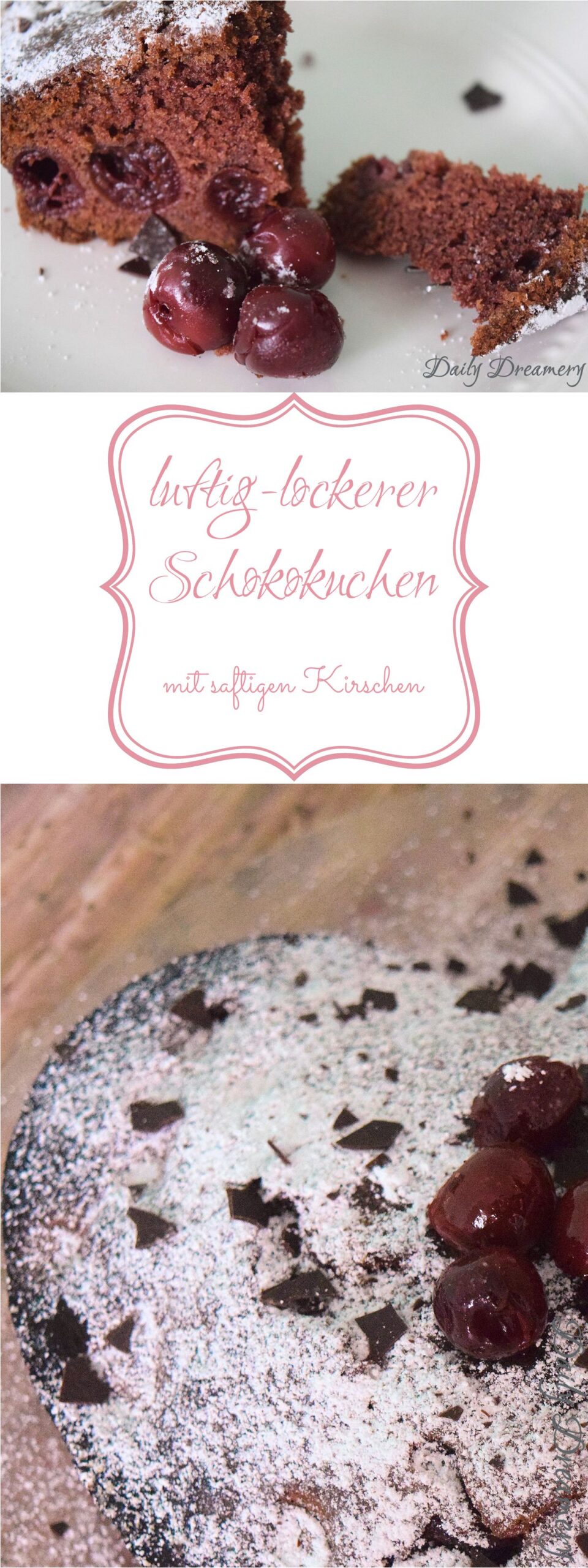 luftig-lockerer-Schoko-Kirsch-Kuchen - perfekter Sonntagskuchen