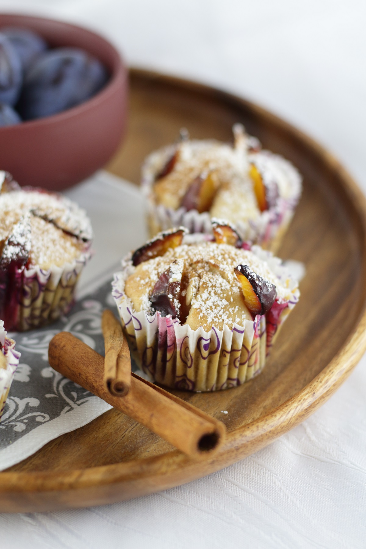 Zwetschgen-Muffins mit Zimt und Vanille – Daily Dreamery