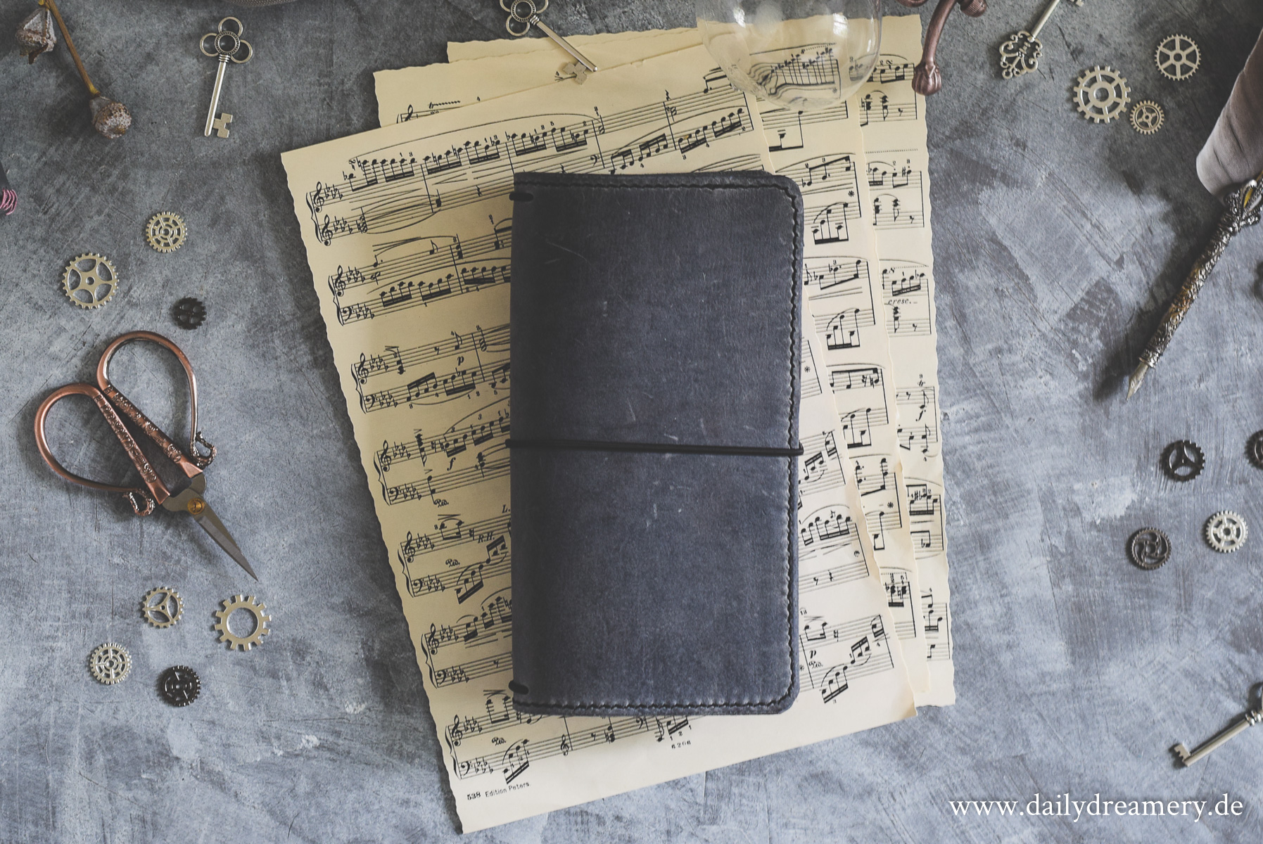 handgefertigte Traveler's Notebooks